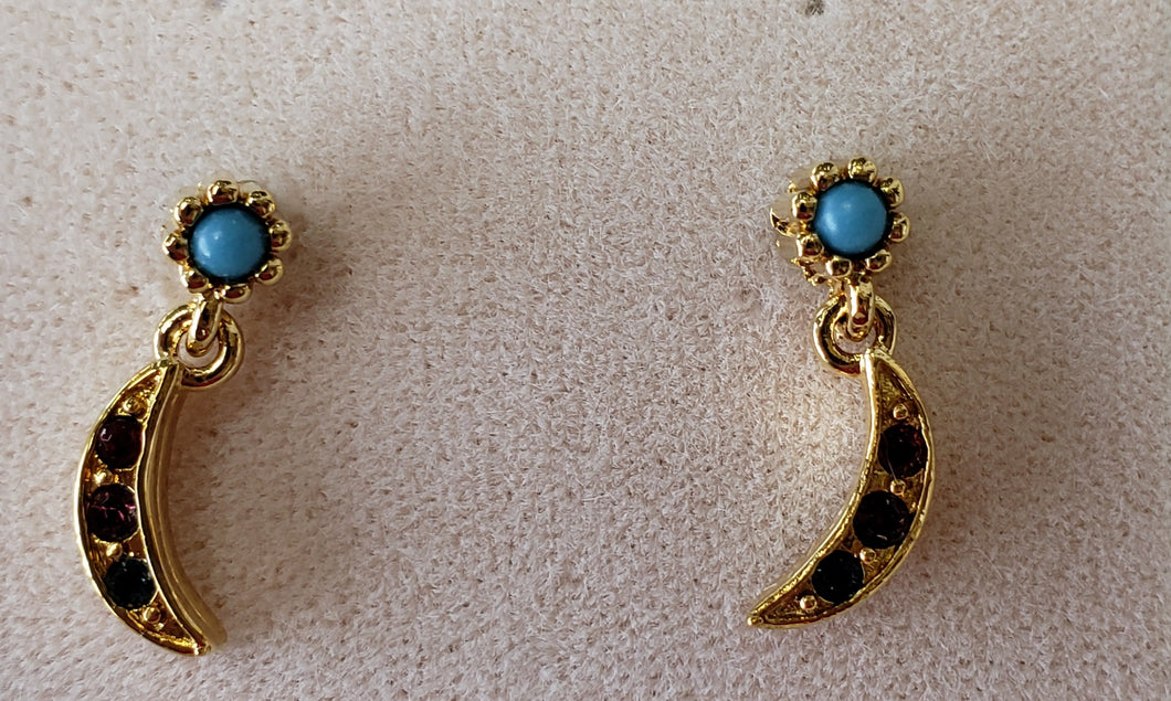 D'Orlan Buried Treasure Pierced Earring